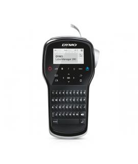 Dymo LabelManager 280 Impresora de Etiquetas Portatil - Pantalla LCD - 20 Maneras de Formatear el Texto - 200 Simbolos e Imagene
