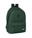 Safta Munich Basicos Mochila para Portatil 15.6" - Conector USB - 2 Compartimentos - 31x44x18cm - Color Verde