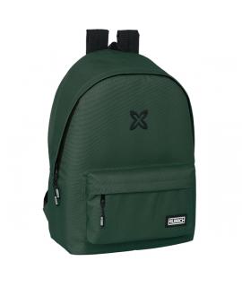 Safta Munich Basicos Mochila para Portatil 15.6" - Conector USB - 2 Compartimentos - 31x44x18cm - Color Verde