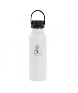 Safta Real Madrid 1ª Equipacion 24/25 Botella Reutilizable 600ml - Doble Pared con Aislamiento - Base de Silicona - Conserva Tem