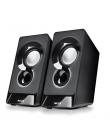 NGS SB210 Altavoces 2.0 12W - Alimentacion por USB - Entrada Jack - Control de Volumen Integrado - Color Negro