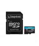 Kingston Tarjeta Micro SDXC 128GB UHS-I U3 V30 Clase 10 200MB/s Canvas Go Plus con Adaptador