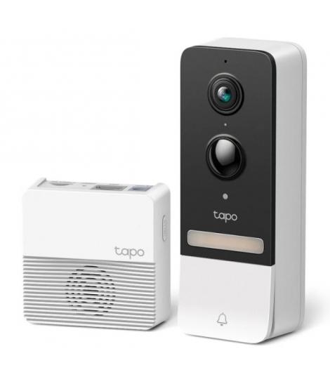 TP-Link Tapo D230S1 Timbre Inteligente con Video 2K 5MP - Vision Nocturna - Angulo de Vision de 160º - Bateria de Larga Duracion