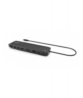 Urban Factory Hubee HUB 12 en 1 - USB-C Macho - DisplayPort/USB-C/USB-A/HDMI/SD/MSD/JACK 3.5mm/RJ45/VGA Hembra - Multi Pantalla 