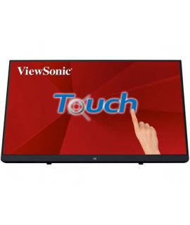 ViewSonic Monitor Tactil LED 22" IPS Full HD 1080p - Respuesta 14ms - USB 3.0, HDMI, VGA, DP y 3.5mm - Angulo de Vision 178º - V
