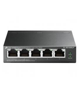 TP-Link Switch de Sobremesa - 5 Puertos Gigabit con 4 Puertos PoE