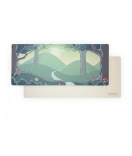 FR-TEC Tanooki Yuki Alfombrilla para Raton - Medidas 900x400x3mm - Reversible - Impermeable - Bordes Cosidos