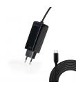 Tooq Cargador de Portatil GaN USB-C/PD 100W - Cable de 1.80m - Color Negro