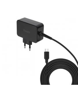 Tooq Cargador de Portatil GaN USB-C/PD 45W - Cable de 1.80m - Color Negro