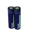 Trust Pack de 2 Pilas Recargables 1700 mAh AA