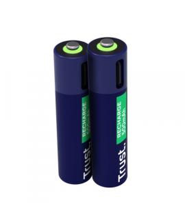 Trust Pack de 2 Pilas Recargables 500 mAh AAA