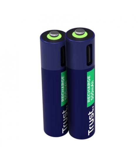 Trust Pack de 2 Pilas Recargables 500 mAh AAA