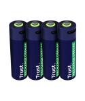 Trust Pack de 4 Pilas Recargables 1700 mAh AA