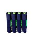 Trust Pack de 4 Pilas Recargables 500 mAh AAA