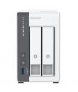 QNAP TS-216G NAS Torre Procesador ARM Cortex-A55 - Memoria 4GB - 2 Bahias 2.5", 3.5" - USB, RJ-45 2.5GB - Ventilador 70mm