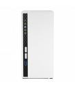 QNAP TS-233 NAS Torre Procesador ARM Cortex-A55 - Memoria 2GB - 2 Bahias 2.5", 3.5" - USB, RJ-45 - Ventilador 80mm