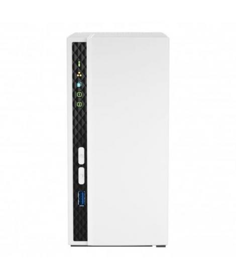 QNAP TS-233 NAS Torre Procesador ARM Cortex-A55 - Memoria 2GB - 2 Bahias 2.5", 3.5" - USB, RJ-45 - Ventilador 80mm