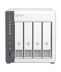 QNAP TS-433 NAS Torre Procesador ARM Cortex-A55 - Memoria 4GB - 4 Bahias 2.5", 3.5" - USB, RJ-45 2.5GB - Ventilador 120mm
