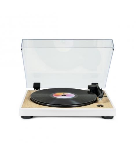 Thomson TT301 Giradiscos Preamplificado - Funcion Parada Automatica - Color Madera/Blanco