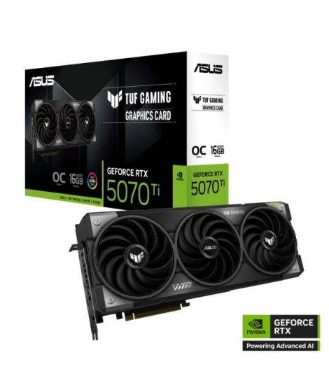 Asus TUF GeForce Gaming RTX5070TI-O16G Tarjeta Grafica 16GB GDDR7 OC Edition