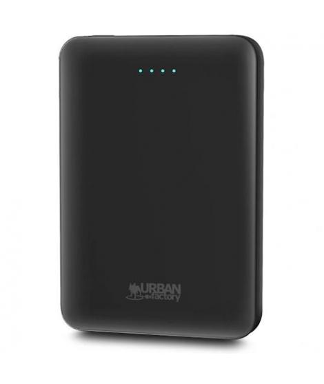 Urban Factory Juicee Max Powerbank 5000mAh - Entrada USB-C - Salida USB-C y USB-A - Color Negro