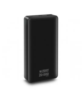 Urban Factory Juicee Max Powerbank 20000mAh - Entrada USB-C - Salida USB-C y USB-A - Color Negro