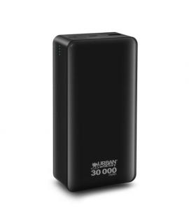 Urban Factory Juicee Max Powerbank 30000mAh - Entrada USB-C - Salida USB-C y USB-A - Color Negro