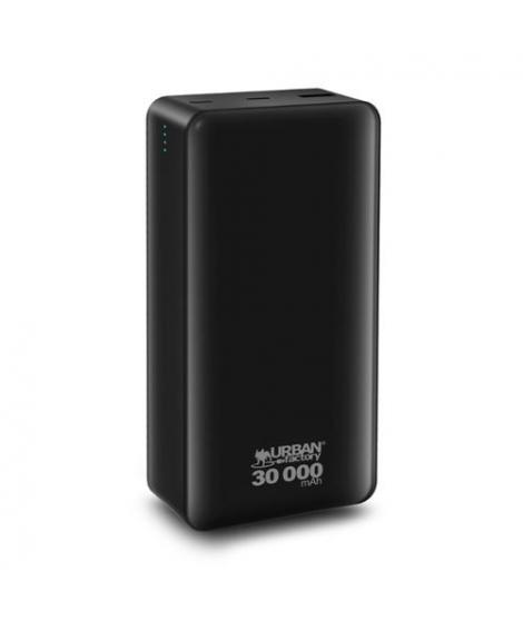 Urban Factory Juicee Max Powerbank 30000mAh - Entrada USB-C - Salida USB-C y USB-A - Color Negro