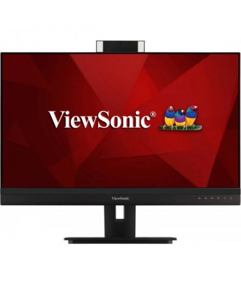 ViewSonic VG2756V-2K Monitor LED 27" IPS QHD 2K HDR - Respuesta 5ms - Altavoces 10W - Webcam - 16:9 - Ajustable en Altura, Girat