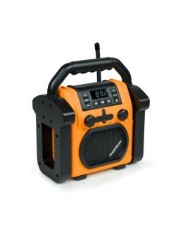 Thomson WKR60BT Radio y Altavoz 30W - Resistente a Salpicaduras y Polvo - Color Naranja
