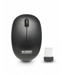 Urban Factory Raton Inalambrico 2.4Ghz - 1000dpi - Receptor USB-A - Adaptador a USB-C - Uso Ambidiestro - Color Negro
