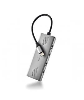 NGS Wonder 4-C 4 en 1 Hub USB-C - 4x USB-C - Velocidad de Transmisión hasta 5 Gbps