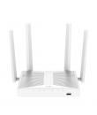Cudy Router WiFi Mesh Gigabit AC1200 - Velocidad hasta 1000Mbps - 5 Puertos - 4 Antenas Fijas de 5dBi - USB 3.0 - Color Blanco