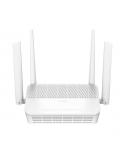 Cudy Router WiFi 6 Mesh Gigabit Dual Band AX3000 - Velocidad hasta 1000Mbps - 5 Puertos - 4 Antenas Fijas de 5dBi - Tecnologia M