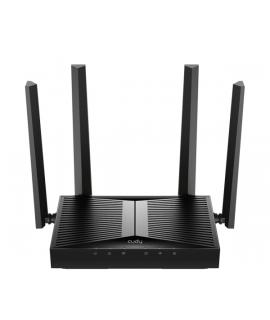 Cudy Router WiFi 7 Dual Band Gigabit BE3600 - Velocidad hasta 1000Mbps - 5 Puertos - 4 Antenas Fijas de 5dBi - Tecnologia MU-MIM