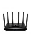 Cudy Router WiFi 7 Dual Band Gigabit BE6500 - Velocidad hasta 1000Mbps - 4 Puertos - 4 Antenas Fijas de 5dBi - Tecnologia MU-MIM