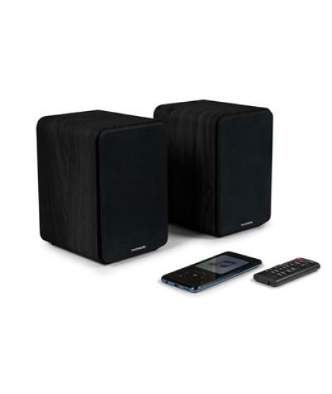 Thomson WS600DUO Altavoces de Estanteria - Potencia Musical 100W - Color Negro