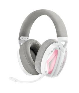 XO Auricular Gaming BE46 - Inalambricos - Microfono Ajustable - Multiplataforma - Color Blanco