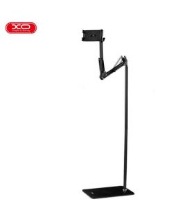 XO C137 Soporte de Suelo para Smartphone y Tablet - Ajustable - Color Negro