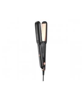 XO Plancha de Pelo - Potencia 60W - 4 Niveles de Temperatura hasta 230°C - Calentamiento Ultra Rapido - Color Negro