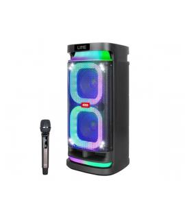 XO F58 Altavoz Karaoke - Bluetooth - 40W - Iluminacion RGB - Microfono Inalambrico Incluido - Entrada para Instrumentos y Microf