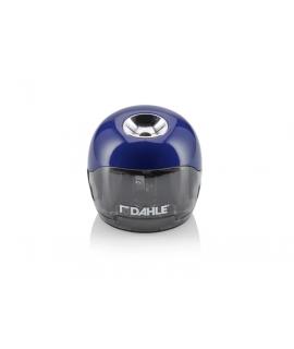 Dahle 250 Afilalapices Electrico - Para Lapices de Ø 8mm - Gran Deposito Transparente - Alimentacion con Pilas AA - ColorAzul