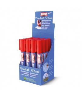 Instant Classic Pocket Barra de Pegamento 5grs - Formato Boligrafo con Clip - Lavable - Sin Disolventes