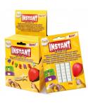 Instant Educa Pack de Masilla Adhesiva Blanca 50gr - Fuertes, Limpias y Removibles - Color Blanco
