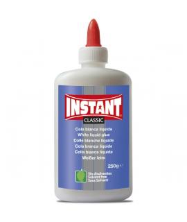 Instant Classic Cola Blanca 250gr - Apto para Uso Infantil y/o Domestico - Sin Disolventes - Color Blanco