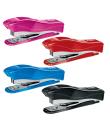 Petrus 200 Liliput WOW Grapadora + 1 Caja de 1.000 Grapas 23/6 - Hasta 12 Hojas - Grapas 23/6 - Grapado Cerrado y Clavado - Colo