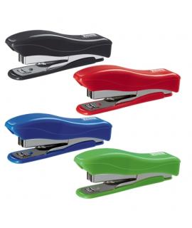 Petrus 200 Liliput Recycled Grapadora + 1 Caja de 1.000 Grapas 23/6 - Hasta 12 Hojas - Grapas 23/6 - Fabricada con un 85% de Pla