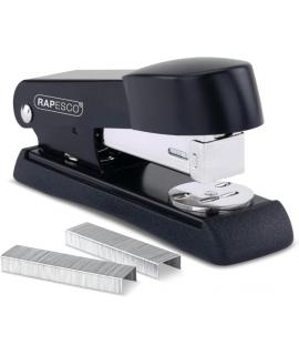 Rapesco Minno 526 Grapadora Metalica de Sobremesa - Hasta 20 Hojas - Grapas 22/6, 24/6, 26/6 - Grapado Cerrado y Abierto - Color