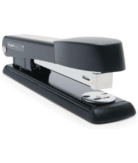 Rapesco Marlin Grapadora Metalica de Sobremesa - Hasta 25 Hojas - Grapas 26/6, 24/6 - Grapado Cerrado y Abierto