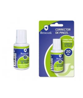 Bismark Liquido Corrector 20ml - Secado Rapido - Aplicador de Pincel